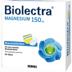 Biolectra Magnesium Brausetabletten 40 Stück - ab 14,77 €