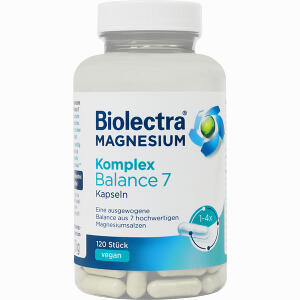 Biolectra Magnesium Komplex Balance 7 120 Stück - ab 17,66 &euro;