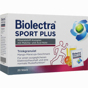 Biolectra Sport Plus Trinkgranulat  20 x 7.5 g - ab 11,68 €