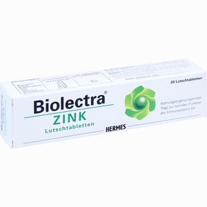 Biolectra Zink Lutschtabletten  20 Stück - ab 6,92 €