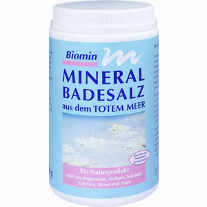 Biomin Mineral Badesalz Aus Dem Toten Meer  1250 g - ab 0,00 &euro;