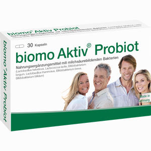 Biomo Aktiv Probiot Kapseln 30 Stück Biomo Aktiv Probiot Kapseln 30 Stück