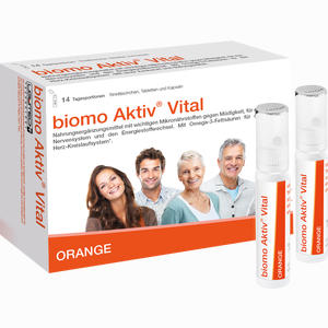 Biomo Aktiv Vital Trinkflaschen 14 Tagesportionen Kombipackung 1 Stück - ab 17,59 €