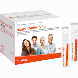 Biomo Aktiv Vital Trinkflaschen 30 Tagesportionen Kombipackung 1 Stück - ab 37,28 €