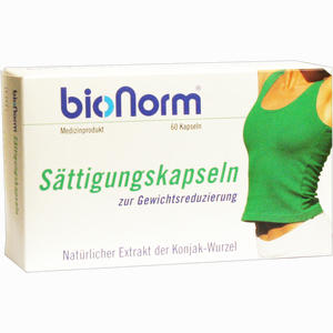 Bionorm Sättigungskapseln 60 Stück - ab 0,00 €
