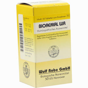 Bioremal Wr Tabletten 50 Stück - ab 0,00 &euro;
