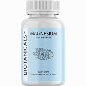Biotanicals Magnesium Kapseln 120 Stück - ab 17,86 €