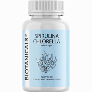 Biotanicals Spirulina Chlorella Kapseln 120 Stück - ab 12,67 €