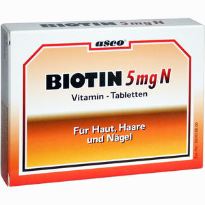 Biotin 5mg N Tabletten  150 Stück - ab 14,35 €