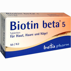 Biotin Beta 5 Tabletten 50 Stück - ab 8,77 €