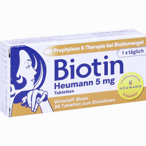Biotin Heumann 5mg Tabletten  30 Stück