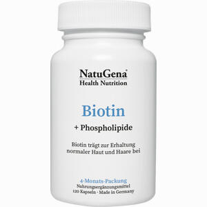 Biotin Hochdosiert + Lecithin Vegan 120 Stück - ab 23,55 &euro;