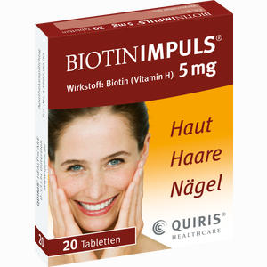 Biotin Impuls 5mg Tabletten 20 Stück - ab 0,00 &euro;