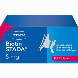 Biotin Stada 5mg Tabletten 100 Stück - ab 18,45 €