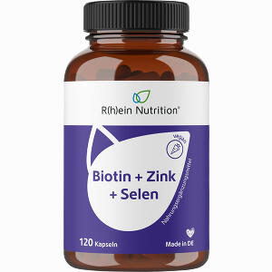 Biotin + Zink + Selen für Haut Haare & Nägel 120 Stück - ab 13,14 &euro;