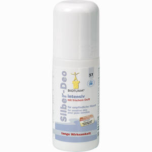 Bioturm Silber- Deo Intensiv Nr. 37 Körperpflege 50 ml - ab 7,99 &euro;