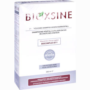 Bioxsine Pflanzliches Shampoo gegen Haarausfall bei Fettigem Haar  300 ml Bioxsine Pflanzliches Shampoo gegen Haarausfall bei Fettigem Haar  300 ml