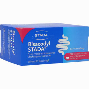 Bisacodyl Stada 5 Mg Magensaftresistente überzogene Tabletten 100 Stück - ab 5,69 €