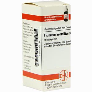 Bismutum Metallicum D12 Globuli 10 g - ab 0,00 €