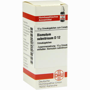 Bismutum Subnitr D12 Globuli 10 g - ab 7,97 €