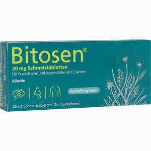 Bitosen 20mg Schmelztabletten 20 Stück - ab 6,17 €