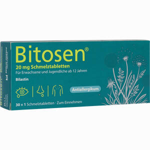 Bitosen 20mg Schmelztabletten 30 Stück - ab 8,56 €