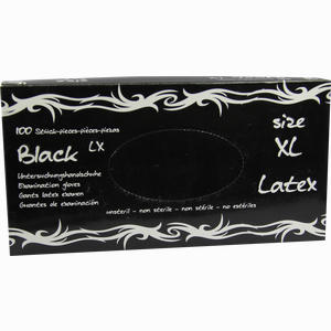 Black Lx Latex Pf Gr. Xl Unsteril Handschuhe 100 Stück - ab 12,47 €