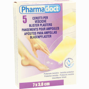 Blasenpflaster 7x3.8cm Hydrocolloid  5 Stück - ab 2,31 €