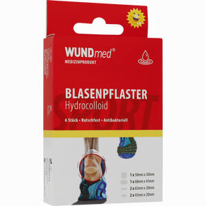 Blasenpflaster Transparent 4 Größen Hydrocolloid 6 Stück - ab 2,33 €