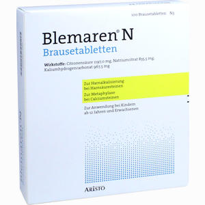 Blemaren N Brausetabletten 100 Stück - ab 35,49 €