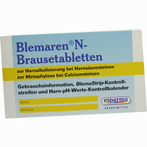 Blemaren N Kontrollkalender Teststreifen 27 Stück - ab 2,00 €