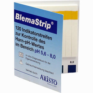 Blemastrip Ph 5.6- 8.0 Teststreifen 120 Stück