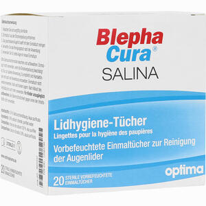 Blephacura Salina Lidhygiene Tücher 20 Stück - ab 5,71 €