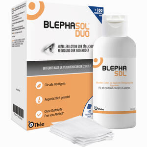 Blephasol Duo 100ml + 100 Reinigungspads Kombipackung 1 Packung Blephasol Duo 100ml + 100 Reinigungspads Kombipackung 1 Packung