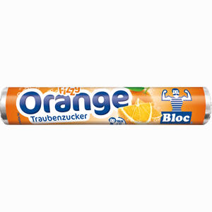 Bloc Traubenzucker Rolle Fizzy Orange Bonbons  42 g - ab 0,00 &euro;