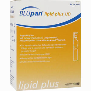 Blupan Lipid Plus Ud 20 x 0.4 ml - ab 9,71 €
