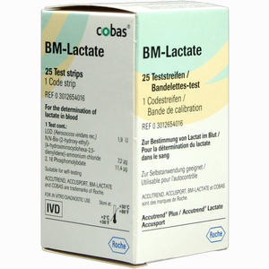 Bm Lactate Teststreifen 25 Stück - ab 56,48 €