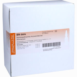 Bn Dolo Ampullen 10 x 10 Stück - ab 78,72 €