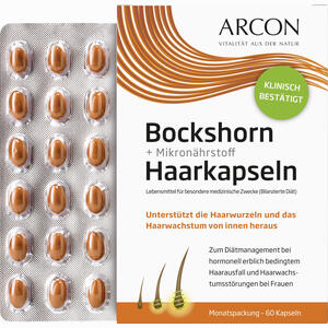 Abbildung von Bockshorn + Mikronährstoff Haarkapseln  60 Stück Abbildung von Bockshorn + Mikronährstoff Haarkapseln  60 Stück