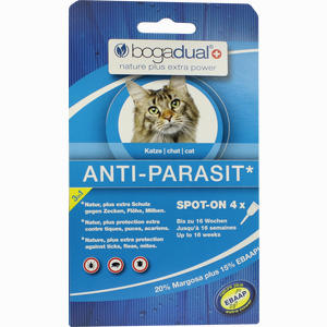 Bogadual Anti- Parasit Spot- On Katze Tub 4 x 0.75 ml - ab 0,00 €