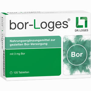 Bor- Loges Tabletten 120 Stück - ab 13,43 €