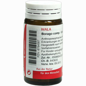 Borago Comp Globuli 20 g - ab 7,56 €