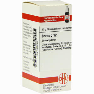 Borax C12 Globuli 10 g - ab 7,08 €