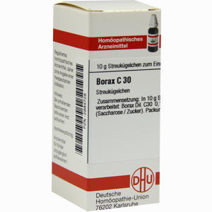 Borax C30 Globuli 10 g - ab 7,18 €