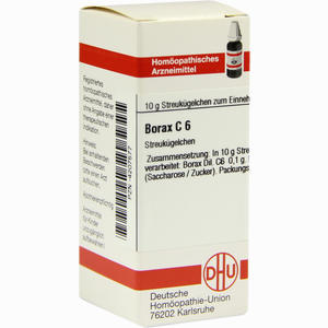 Borax C6 Globuli 10 g - ab 7,27 €