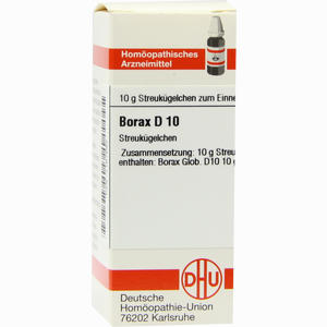 Borax D10 Globuli 10 g - ab 8,06 €