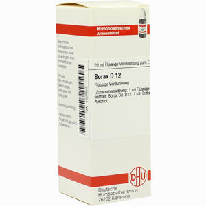 Borax D12 Dilution 20 ml - ab 9,75 €