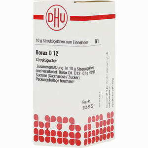 Borax D12 Globuli 10 g - ab 7,08 €