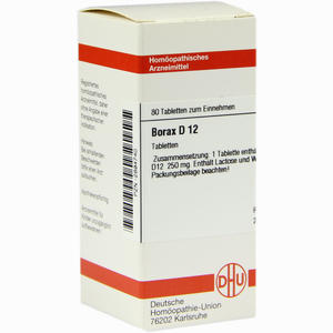 Borax D12 Tabletten 80 Stück - ab 7,95 €