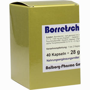 Borretsch Bioxera 500 Kapseln 40 Stück - ab 9,08 &euro;